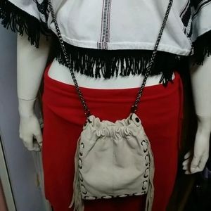 Sam Edelman Circus Fringe Bag with chain